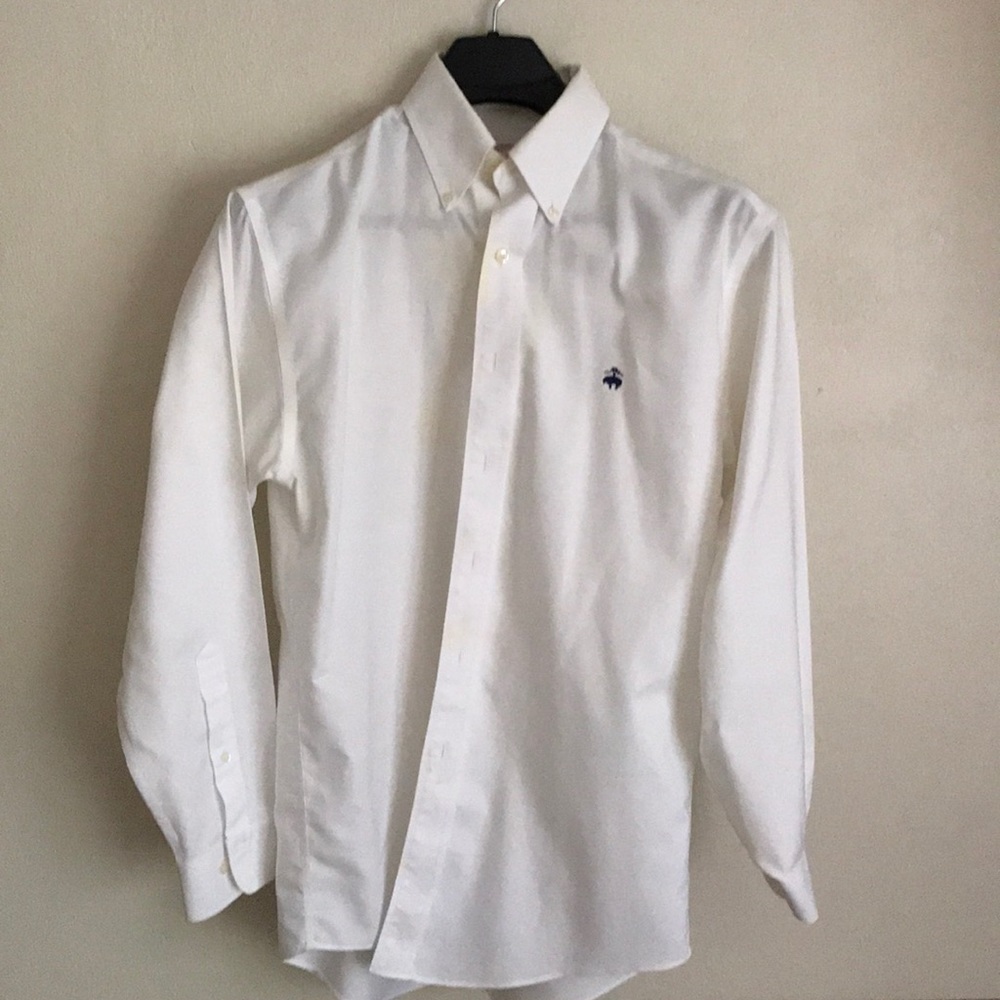 Brook Brothers Men’s White Oxford Shirt